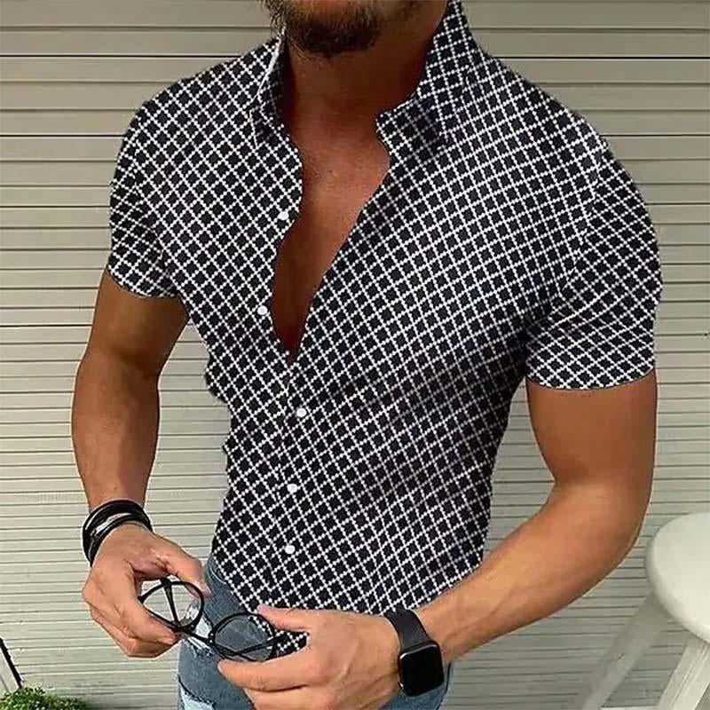 Hemd Herren | Kurzarm & Figurbetonter Look