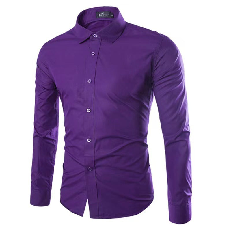 Hemd Herren Slim Fit | Knitterfrei & Gepflegter Look