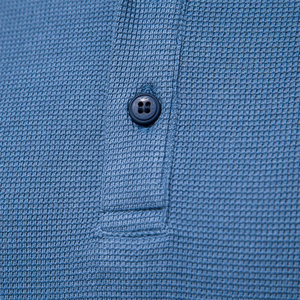 Henley Shirt Herren | Langarm mit Knopfleiste