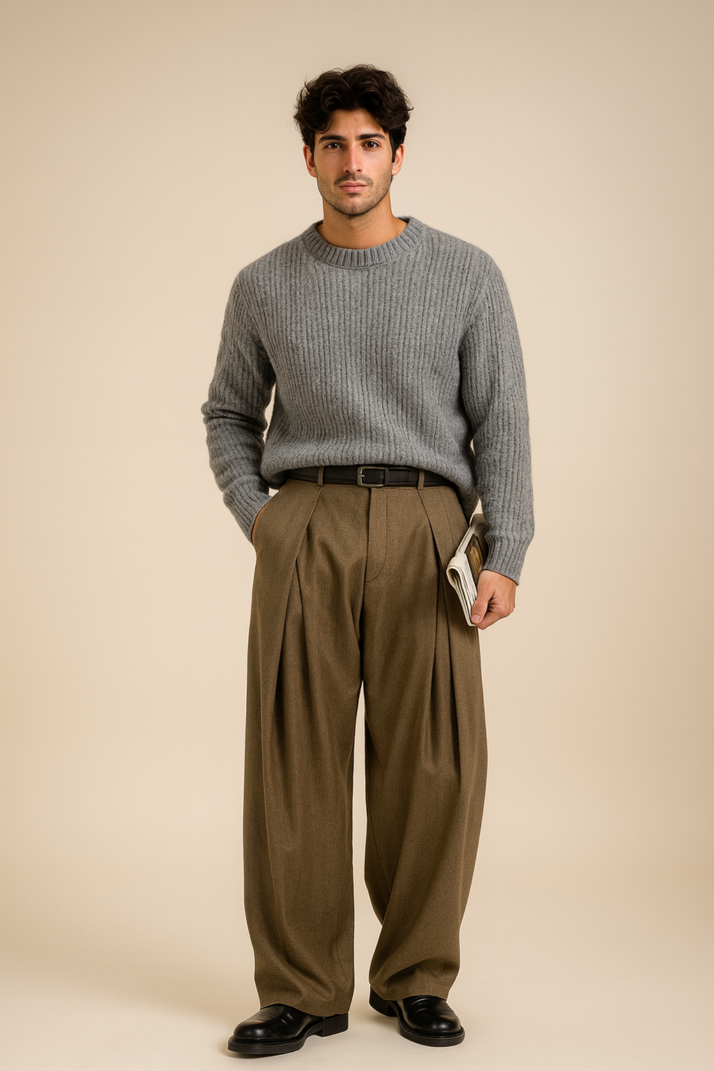 Herren Anzughose | Weites Bein & elegant