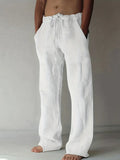 Arthur | Herren hose weit, Baggy Fit Sommerhose mit Kordelzug