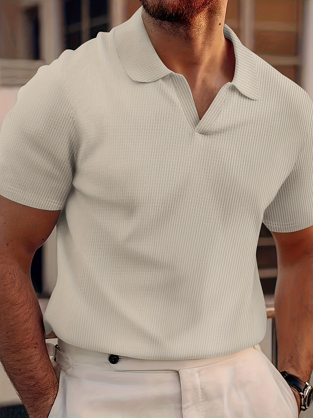 Herren Polo Shirt | Atmungsaktiv & Bequemer Kragen