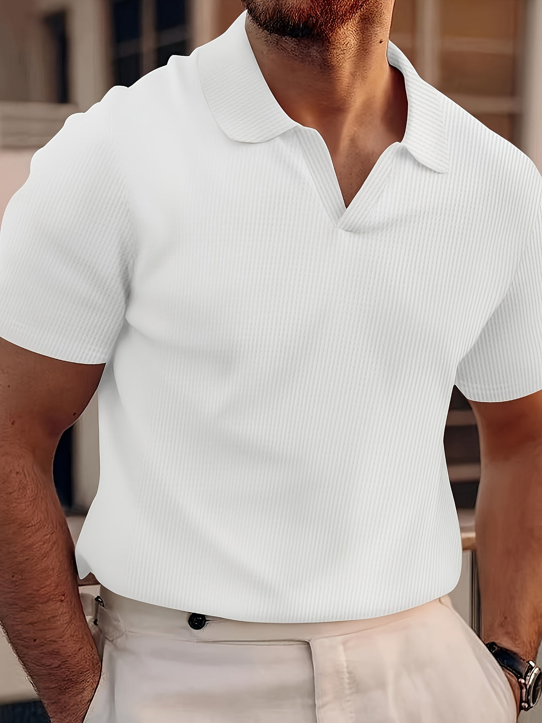 Herren Polo Shirt | Atmungsaktiv & Bequemer Kragen