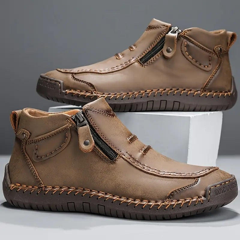 Herren Stiefeletten | Reißverschluss & Rutschfester Halt