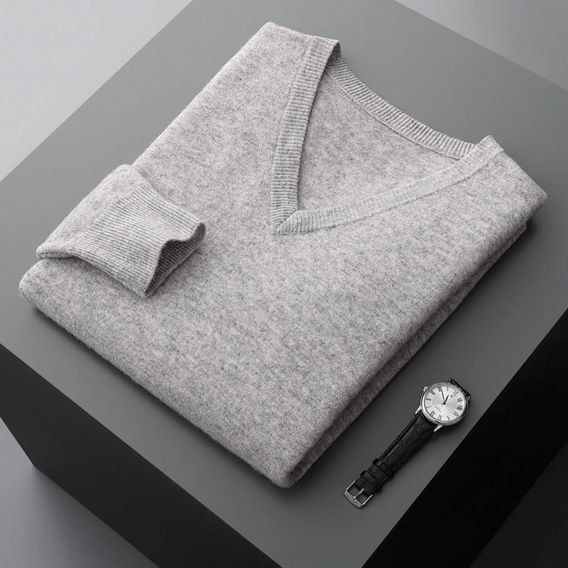 Pullover Herren | V-Ausschnitt & Wärmend