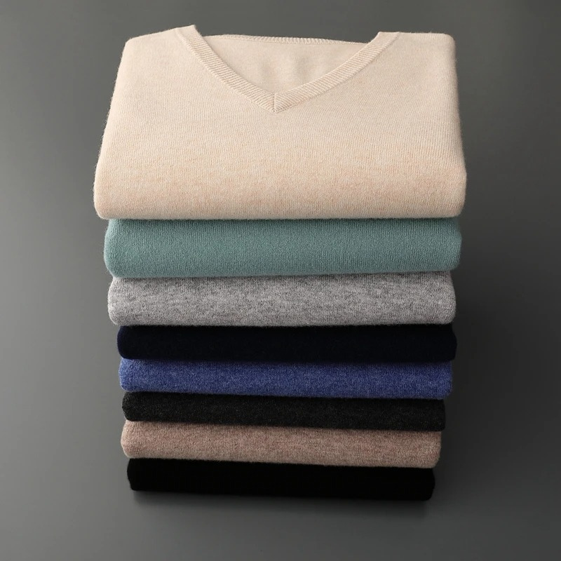 Pullover Herren | V-Ausschnitt & Wärmend