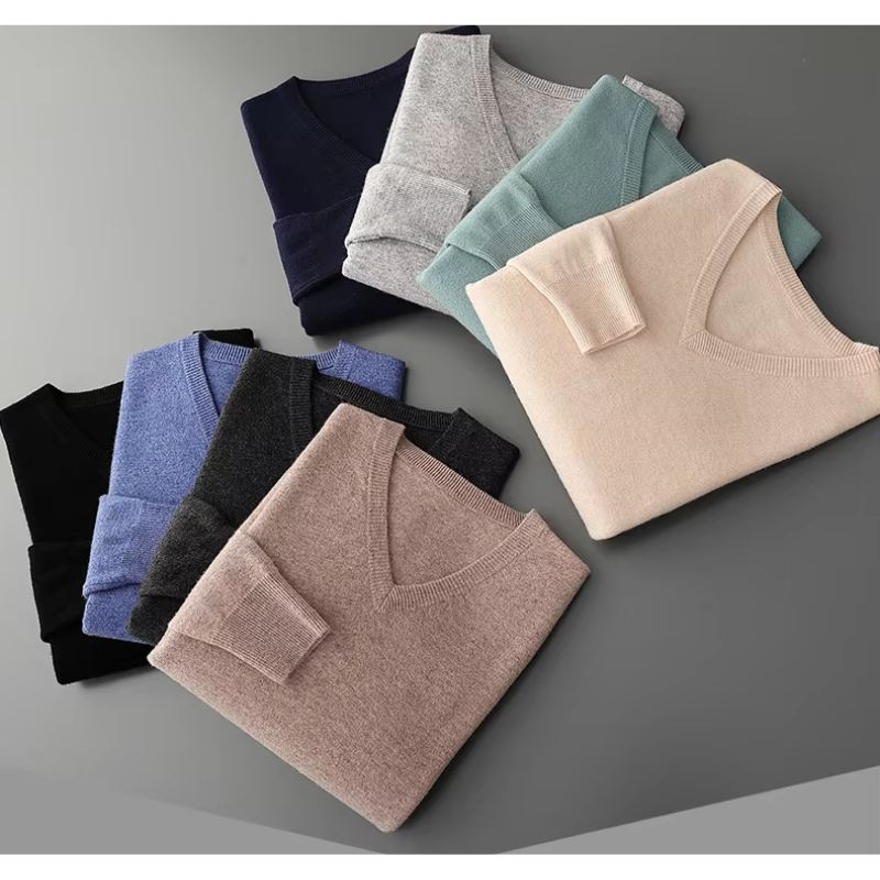 Pullover Herren | V-Ausschnitt & Wärmend
