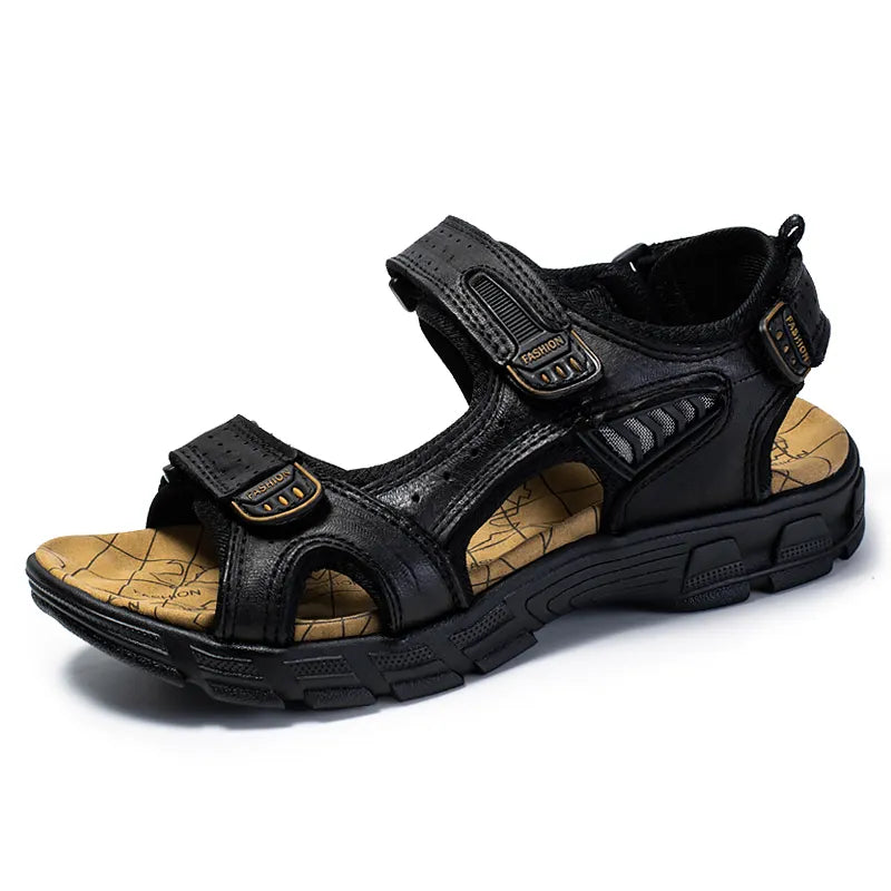 Herren Orthopädische Lauf Klettverschluss-Sandalen