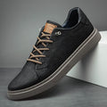 Herren Low-Top Sneakers mit flacher Sohle und Schnürsenkel