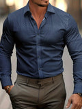 Herrenhemd | Kariertes Muster & Eleganter Business-Look