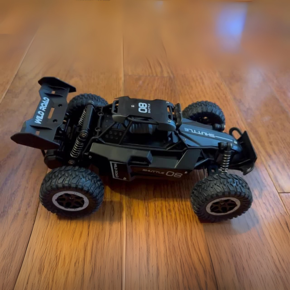 Hochgeschwindigkeits-RC-Auto aus Aluminiumlegierung – Offroad-Rennfahrzeug mit Fernsteuerung für Kinder