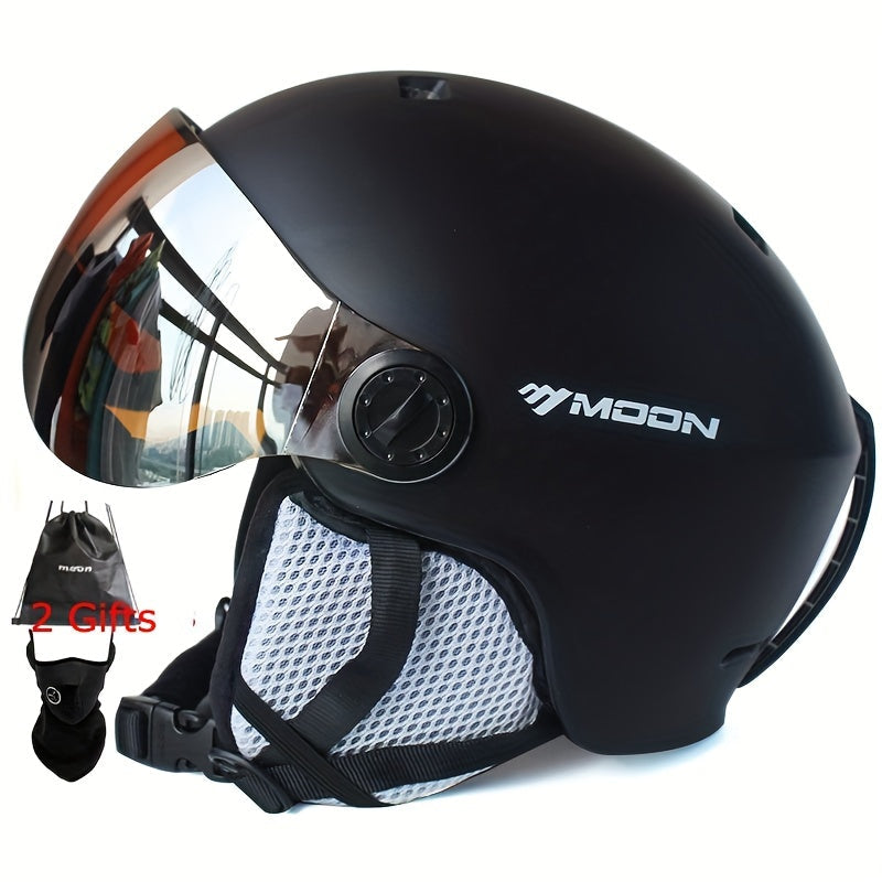 Hochwertiger Skihelm mit abnehmbaren Teilen – sicher und komfortabel für Outdoor-Aktivitäten