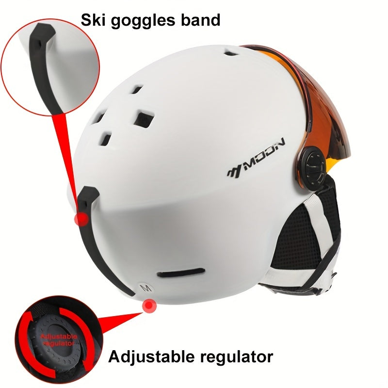 Hochwertiger Skihelm mit abnehmbaren Teilen – sicher und komfortabel für Outdoor-Aktivitäten