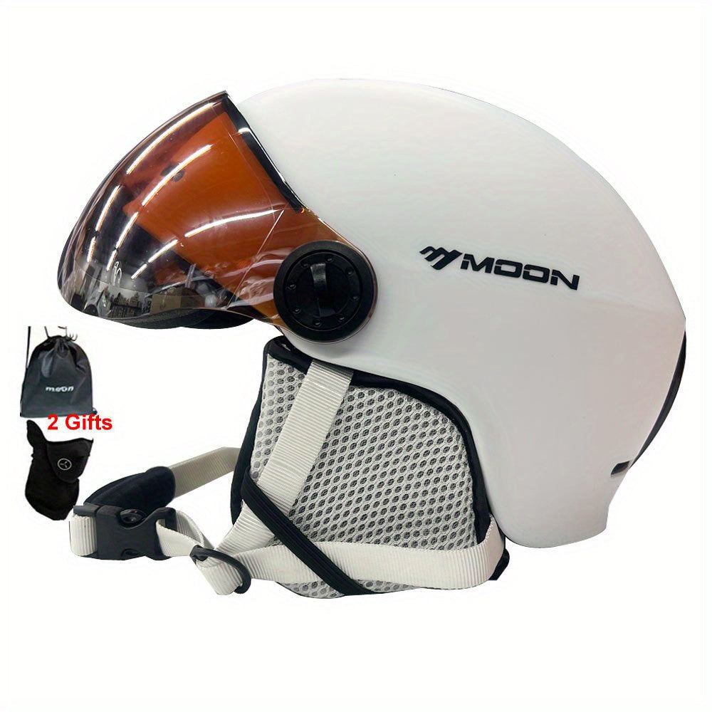 Hochwertiger Skihelm mit abnehmbaren Teilen – sicher und komfortabel für Outdoor-Aktivitäten