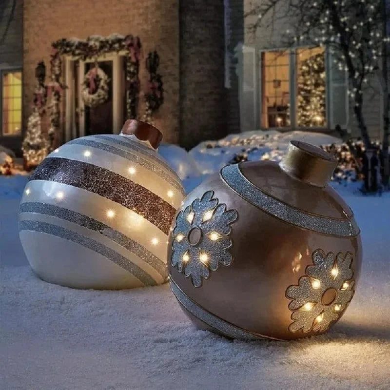 HolidaySphere | LED-Weihnachtskugel für die Gartenparty