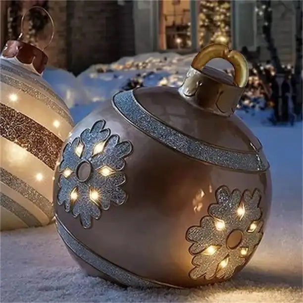 HolidaySphere | LED-Weihnachtskugel für die Gartenparty