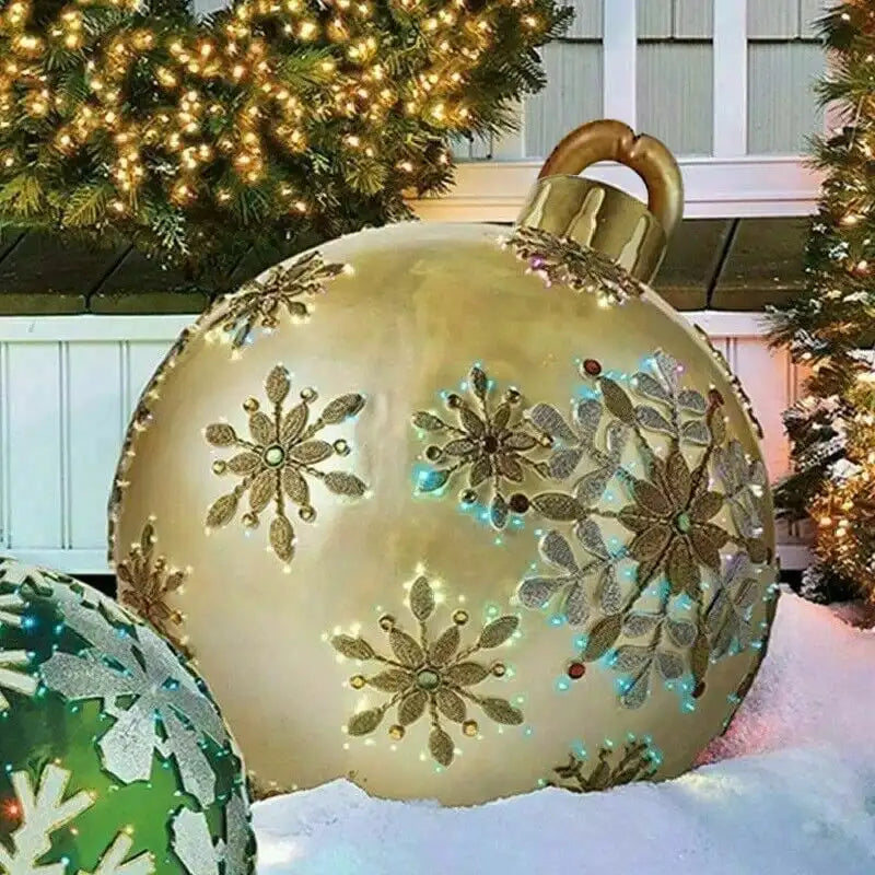 HolidaySphere | LED-Weihnachtskugel für die Gartenparty