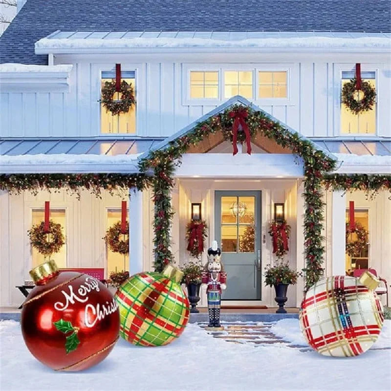 HolidaySphere | LED-Weihnachtskugel für die Gartenparty