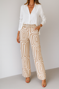 Hose Damen | High Waist & Weites Bein für Komfort