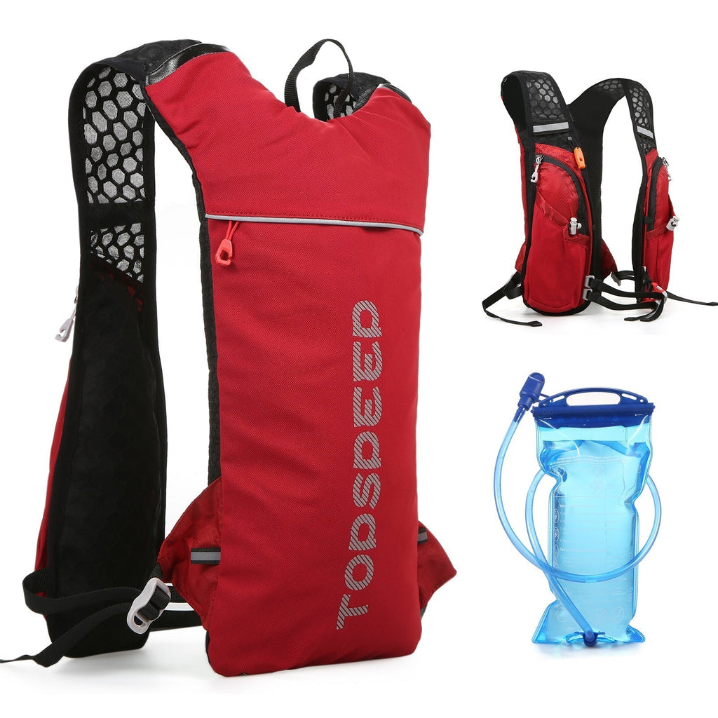 HydroPack Leichter Trinkrucksack – 2-Liter-Wasserreservoir für Laufen, Radfahren und Wandern