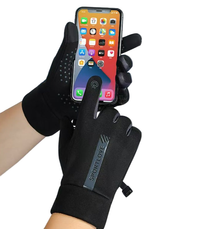 Fahrradhandschuhe für Herbst und Winter | Wasserdicht, winddicht und touchscreen-kompatibel
