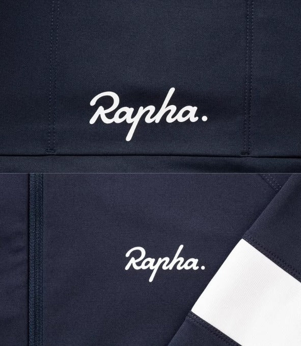 Unisex-Rapha-Trikot | Langarm mit Fleece-Futter für das Radfahren