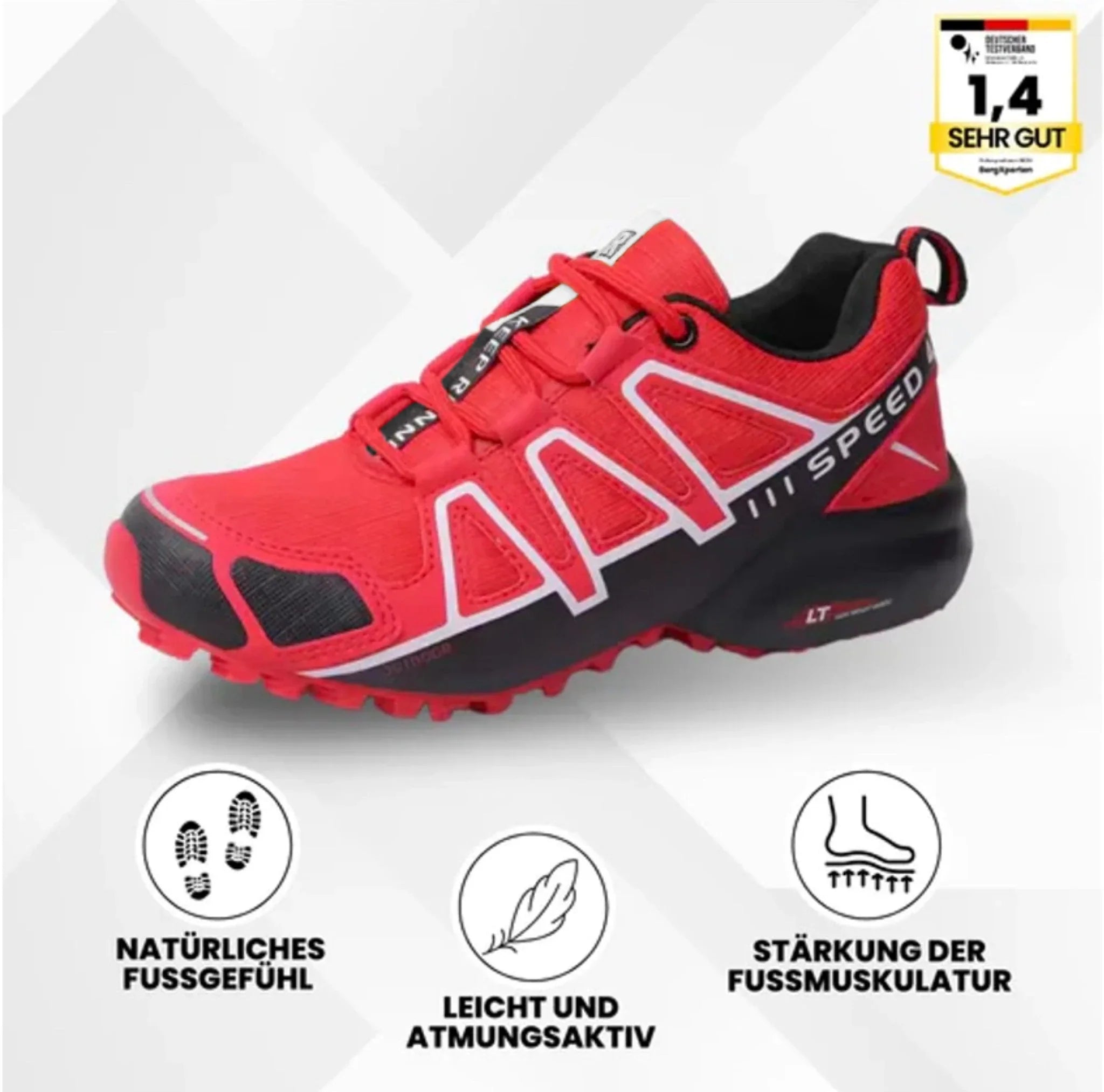 ORTHOTREKKING / ERGONOMISCHER SCHMERZLINDERNDER TREKKING- U.- WANDERSCHUH