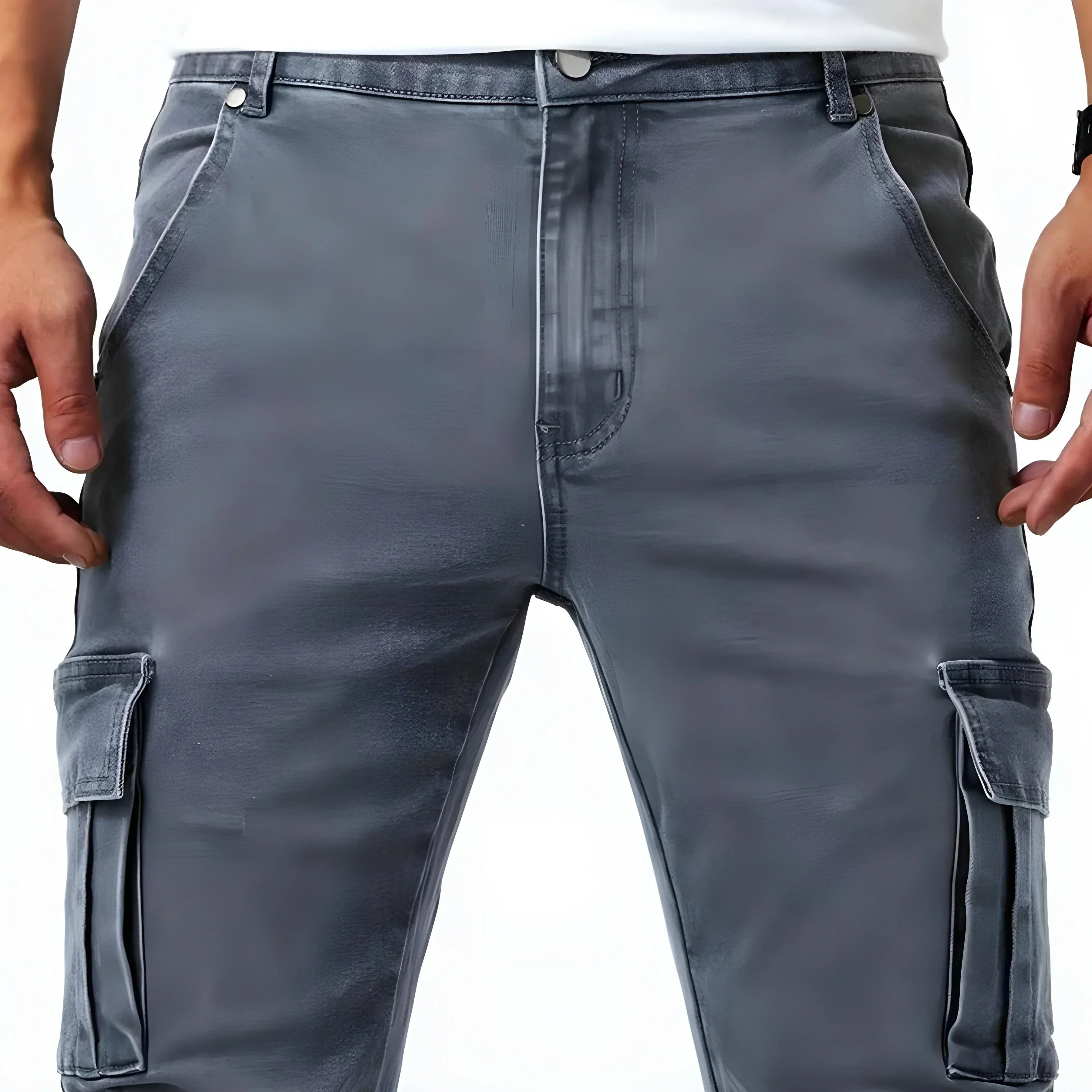 Ian – Maßgeschneiderte Stretch-Cargohose