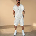 Alan - Bequemes Set mit Hemd und Shorts
