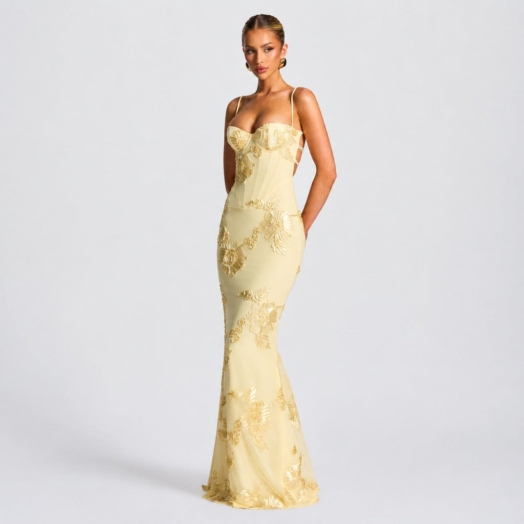 Norma - Schickes Maxikleid mit Blumenmuster