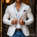 Loui - Stilsicherer Blazer mit Revers und zwei Knöpfen