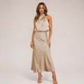 Lillie - Schickes Kleid mit Neckholder-Ausschnitt