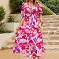 Doherty - Lockeres Blumiges Midikleid