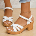 Ffion - Modische, solide Sandalen