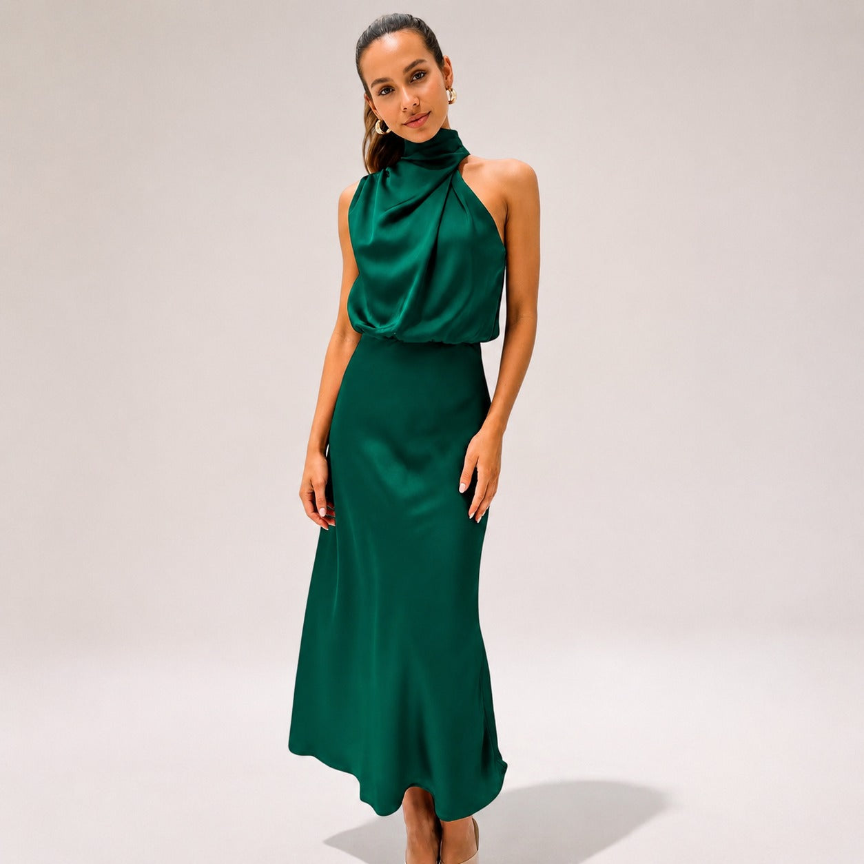 Lillie - Schickes Kleid mit Neckholder-Ausschnitt