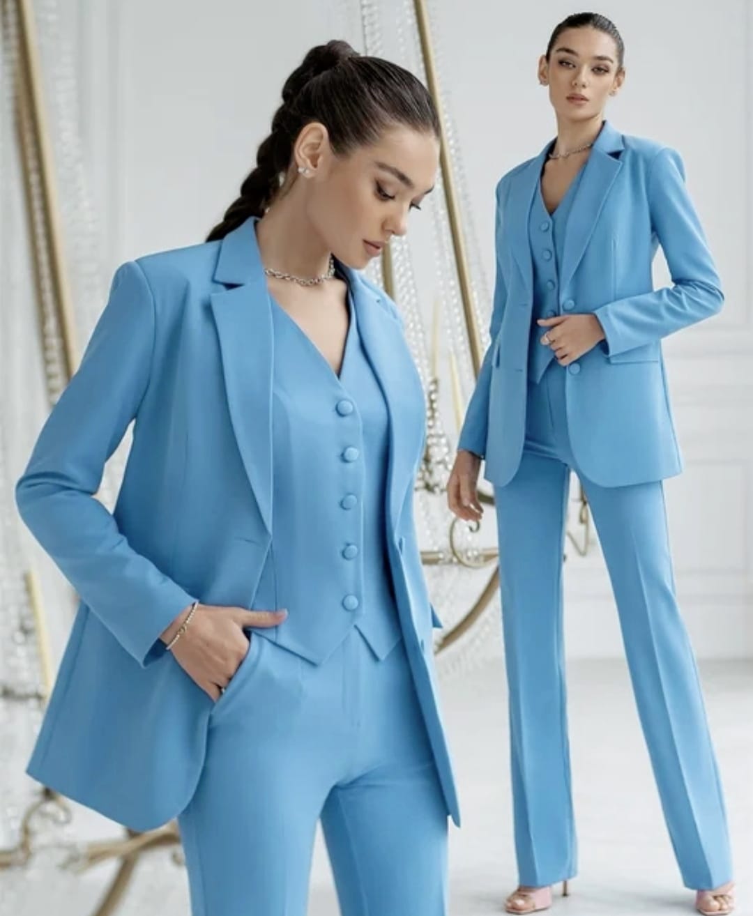SAFIRA™ / KOSTUM MIT JACKE,  HOSE UND WESTE