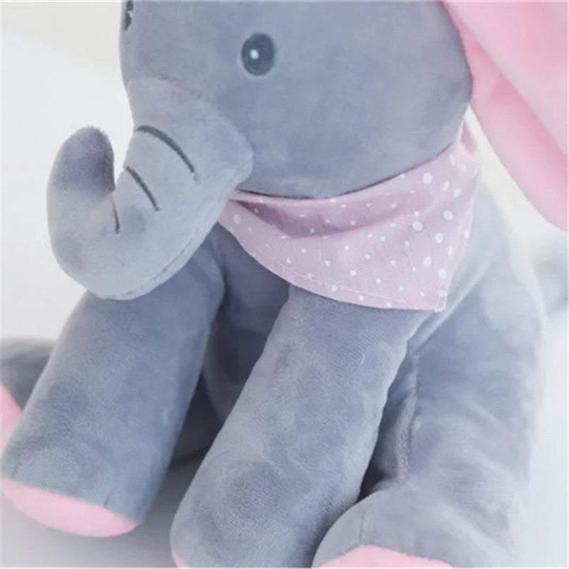 Interaktiver Plüschelefant – Weiches Stofftier mit Musik und Bewegung für Kinder