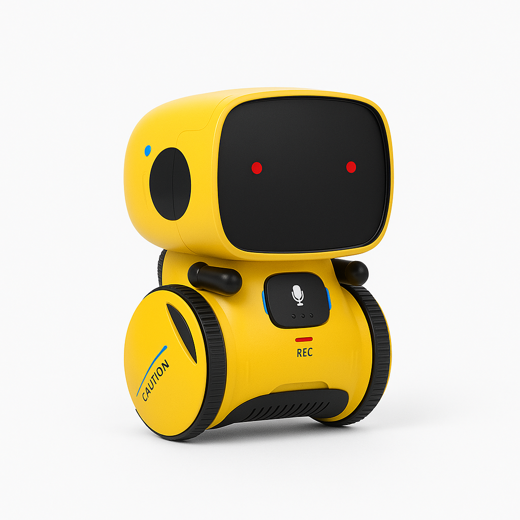 Interaktiver sprechender Roboter für Kinder – Intelligentes Lernspielzeug mit Stimme, Liedern und Spielen