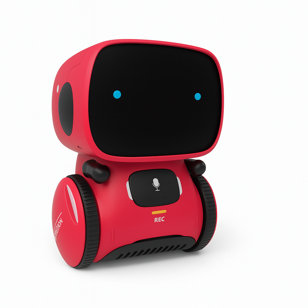 Interaktiver sprechender Roboter für Kinder – Intelligentes Lernspielzeug mit Stimme, Liedern und Spielen