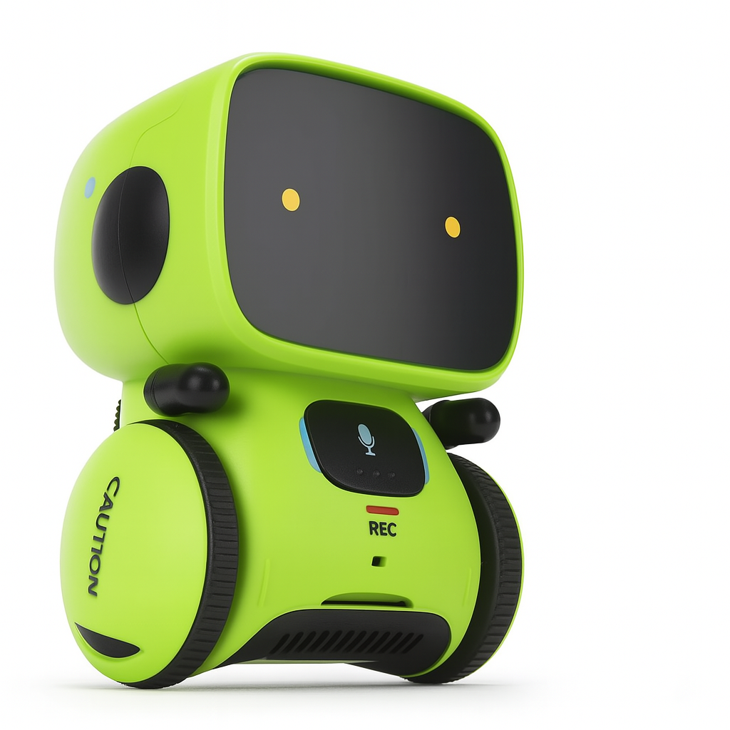 Interaktiver sprechender Roboter für Kinder – Intelligentes Lernspielzeug mit Stimme, Liedern und Spielen