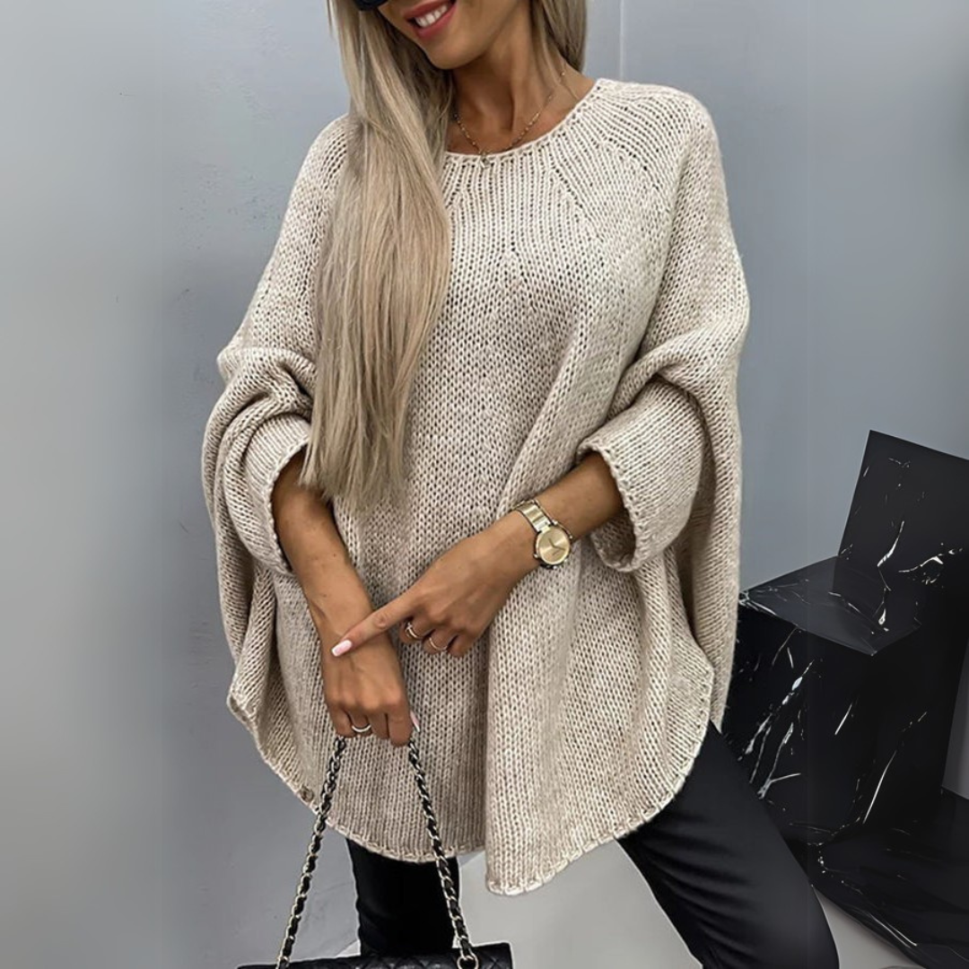 Pullover Damen | Oversize-Schnitt & Fledermausärmel