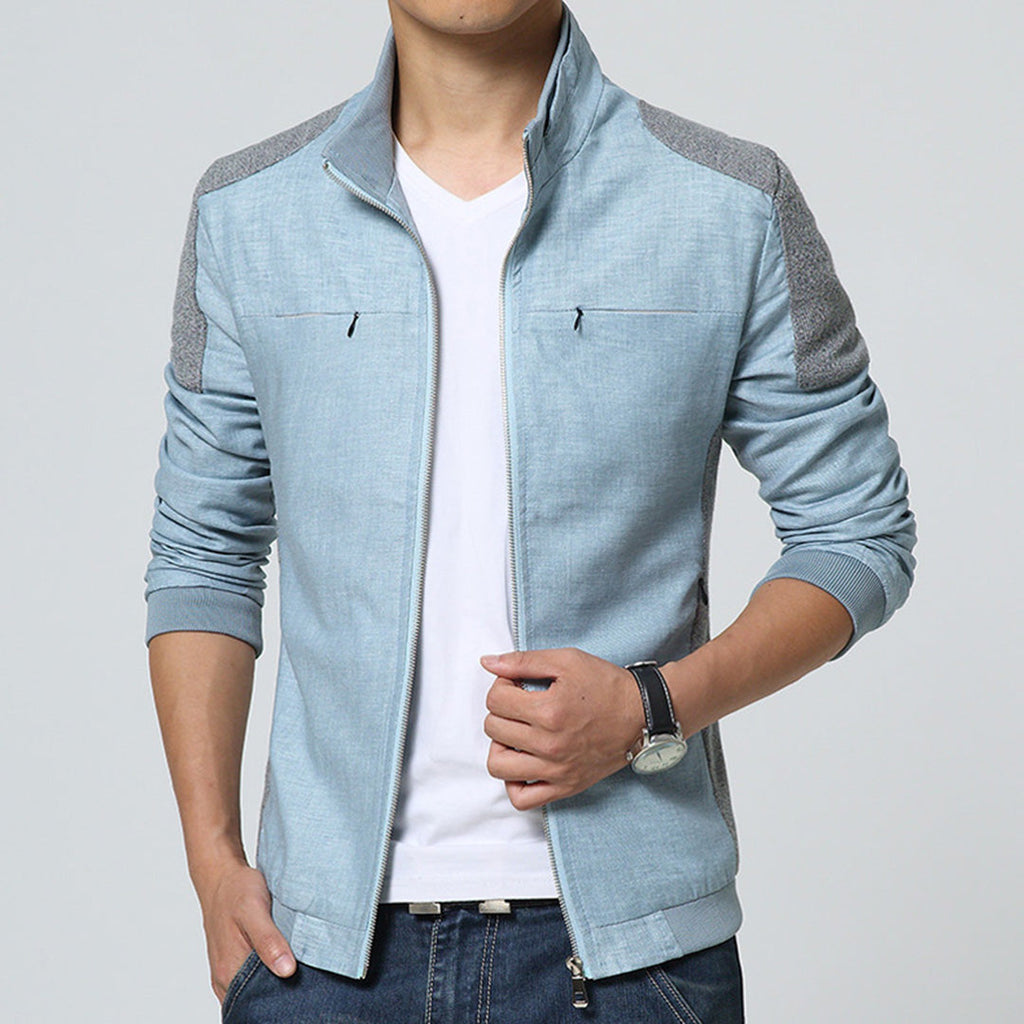 Jacke Herren | Stehkragen & Leicht-Sportlich
