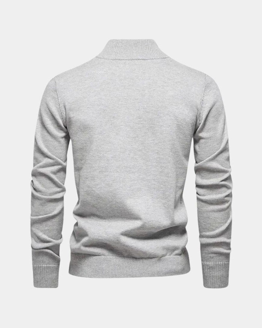 JÖRG™ | HALBGESCHLOSSENER PULLOVER