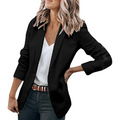 Damen Reverskragen Sommer Blazer