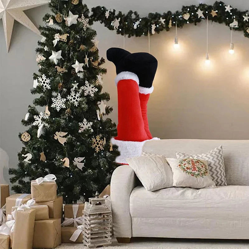 JollyLegs | Weiche Plüsch-Weihnachtsbaumdekoration