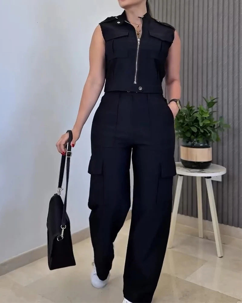 Jumpsuit Damen | Cargo & Weites Bein
