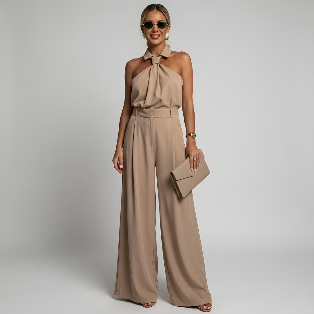 Jumpsuit Damen | Halterneck & Elegant