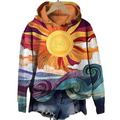 Kapuzenjacke Damen | Auffälliges Design & Kuschelig Warm