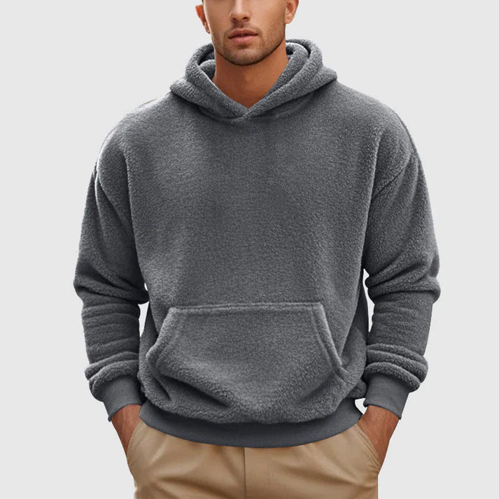 Kapuzenjacke Herren | Kuschelig Warm & Lässig Bequem