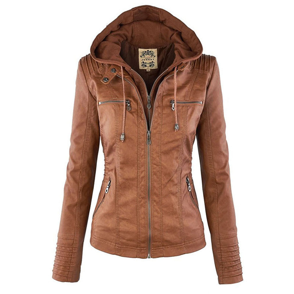 Kapuzenpullover Damen | Abnehmbare Kapuze & Figurbetont